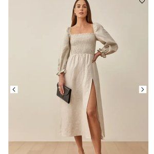 Reformation - Gitane Linen Dress - NWT